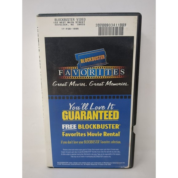 Blockbuster VHS Clam Shell Case 1990s 90s VTG 1995‎ Deer Hunting Havelock NC - Picture 1 of 7